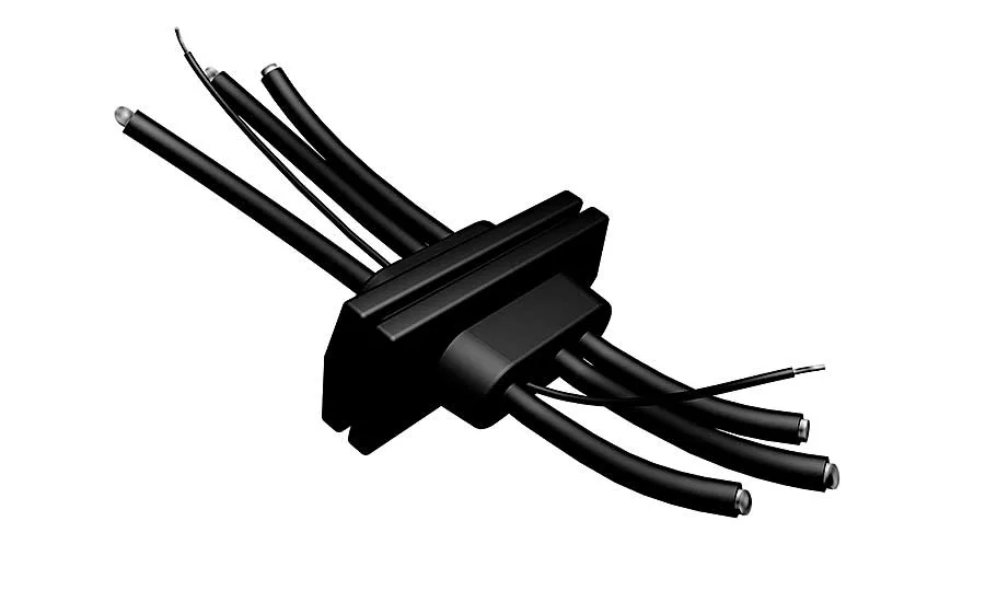 Low-Pressure Molding Controls Stress on Wire Assemblies 