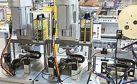 Presses insert precision into connector assembly process
