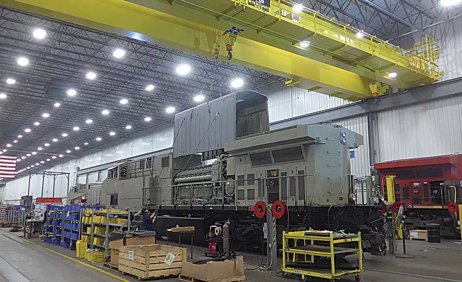 GE Stays on Track by Rebuilding Locomotives