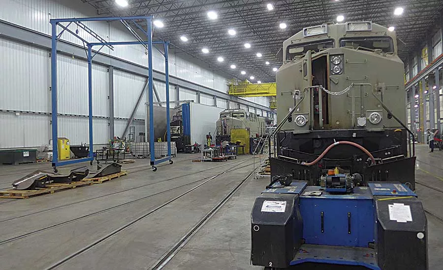 GE Stays on Track by Rebuilding Locomotives