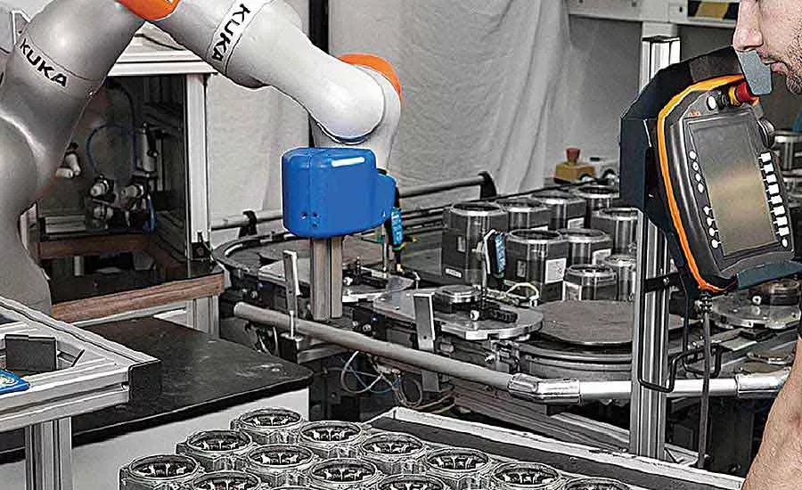 Cobot lends a hand to improve Siemens motor production