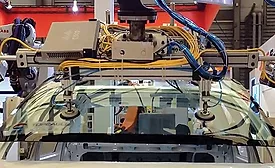 Sensors Make Robots Smarter When Inserting Vehicle Windshields