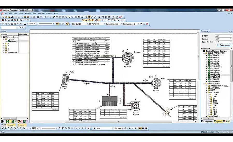 Software Aids Design of Wire Harness for NASA's New Rocket