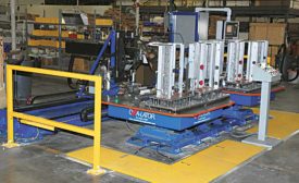 Automated Spot Welding Improves Assembly of Barbecue Grills