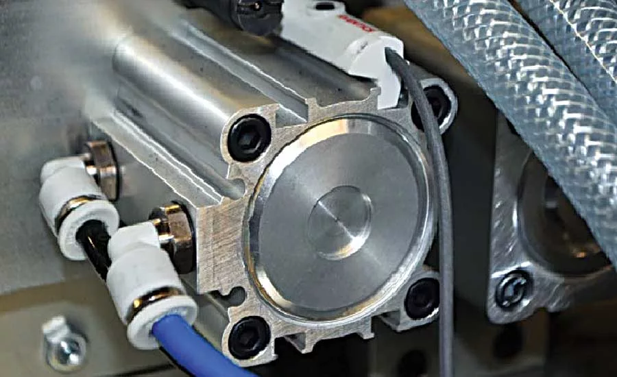 Pneumatic System Cuts Welding Cycle Time in Half