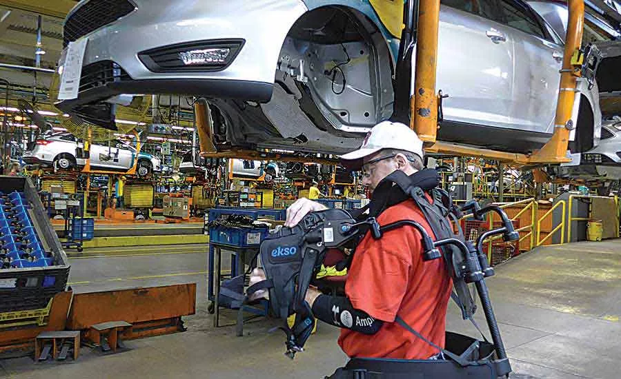 Exoskeletons Lend a Lift at Ford