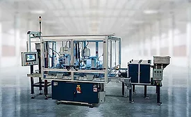 Robots assemble hydraulic valves