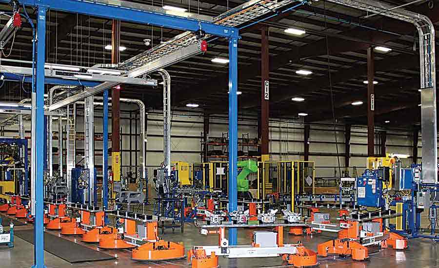 Rail-Guided Carts Enable Scalable, Flexible Manufacturing