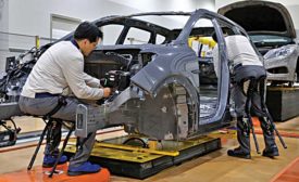 Hyundai Develops Exoskeletons