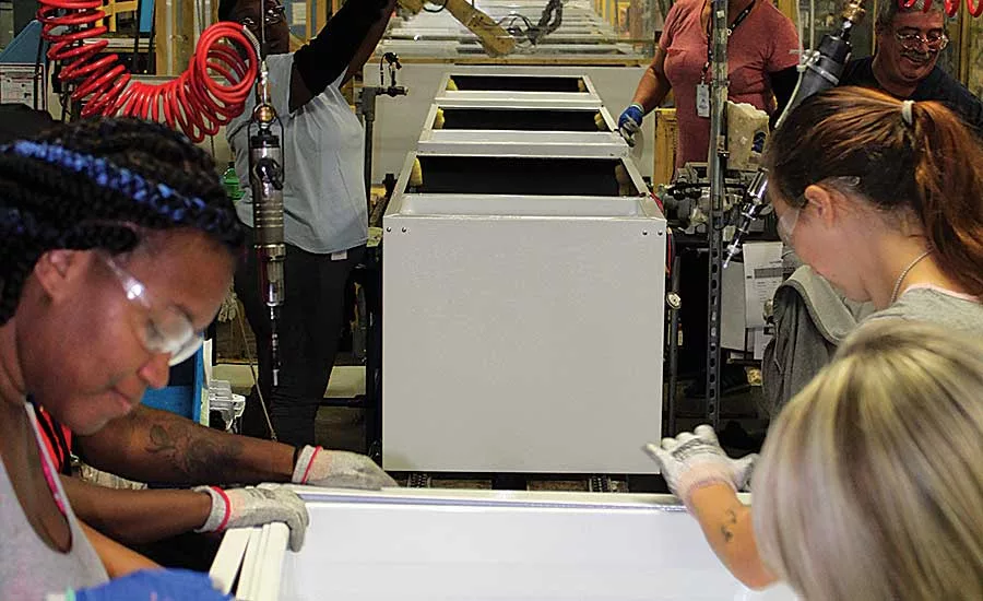 Refrigerator Production Heats Up at GE Appliances