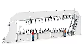 Fixtures, Mobile Robots Ease Assembly of Jet Wings