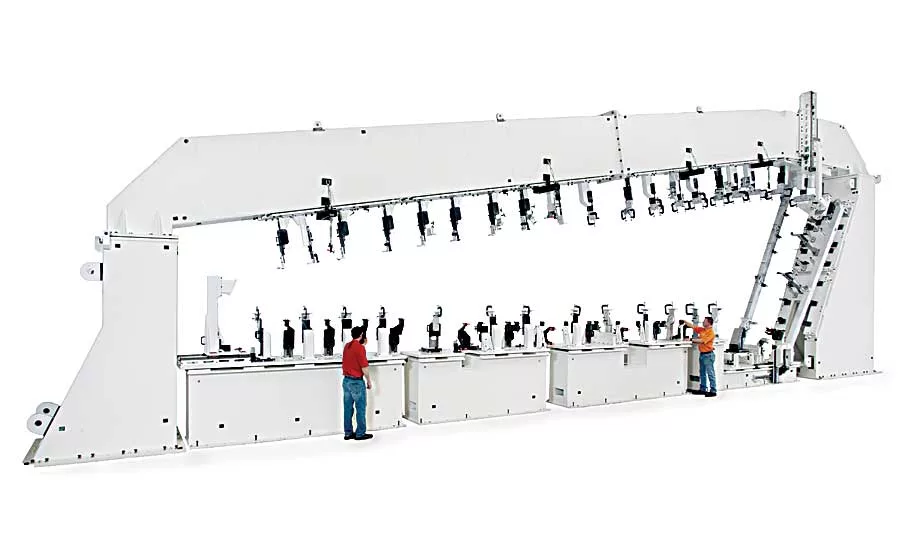 Fixtures, Mobile Robots Ease Assembly of Jet Wings