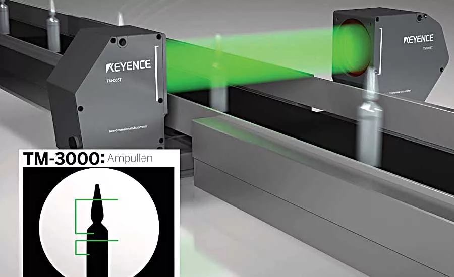 Optical Micrometer Directly Detects Defects in Stamped Metal Parts