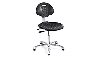 7051E ESD-safe black polyurethane chair 7051E ESD-safe black polyurethane chair