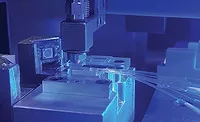 Optical fiber requires delicate handling and precise alignment