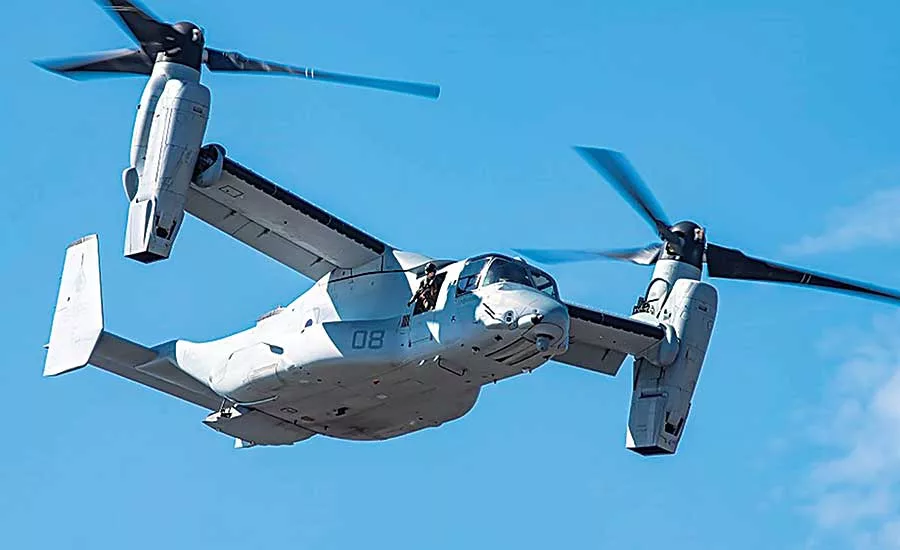 BOEING OPENS NEW ASSEMBLY PLANT FOR V-22