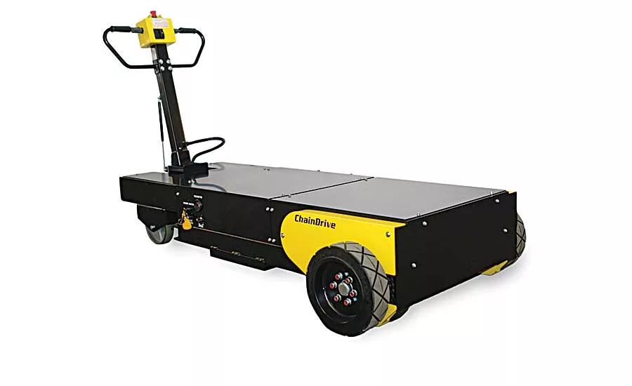 ELECTRIC WAGON FOR MATERIAL TRANSPORT