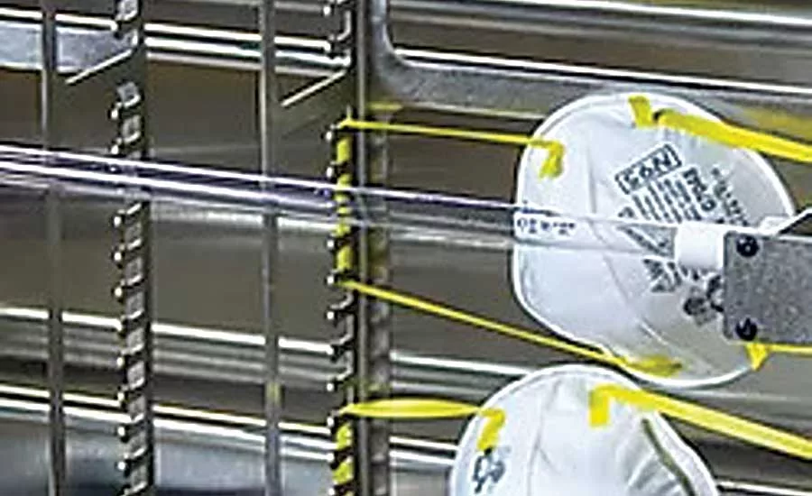 Decontamination Device Prevents N95 Mask Waste