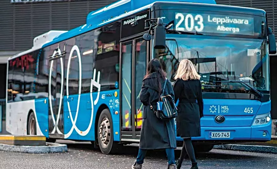 With Composite Panels, Chinese-Made Buses Reduce Emissions in Finland