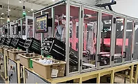 Outlet Assembly is Optimized With Cascading Conveyors Outlet Assembly is Optimized With Cascading Conveyors