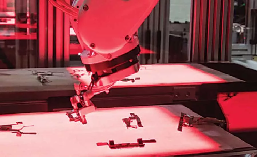 Outlet Assembly is Optimized With Cascading Conveyors