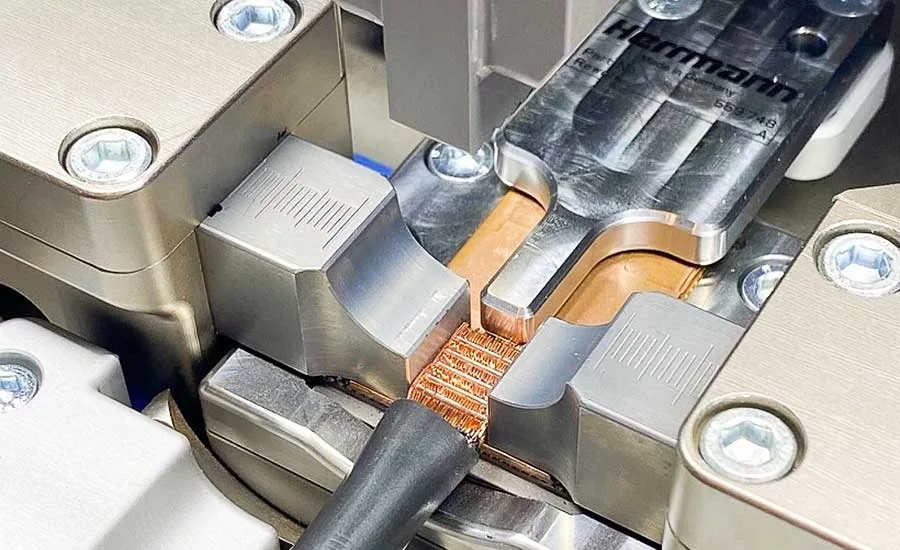 Ultrasonic Welding of Wire to Metal