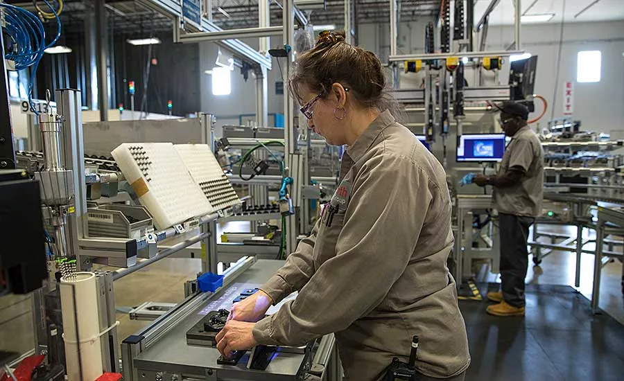 Applying Lean Tactics in the Factory of the Future
