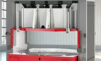 Hydraulic Press Bulge-Forms Metal Tankheads Hydraulic Press Bulge-Forms Metal Tankheads