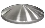 Hydraulic Press Bulge-Forms Metal Tankheads