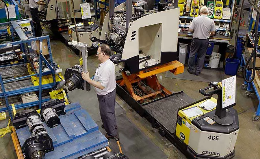 Lean Gives Crown Equipment a Lift