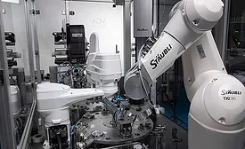 Robots Assemble Filters for Hospital Ventilators