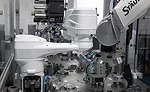 Robots Assemble Filters for Hospital Ventilators