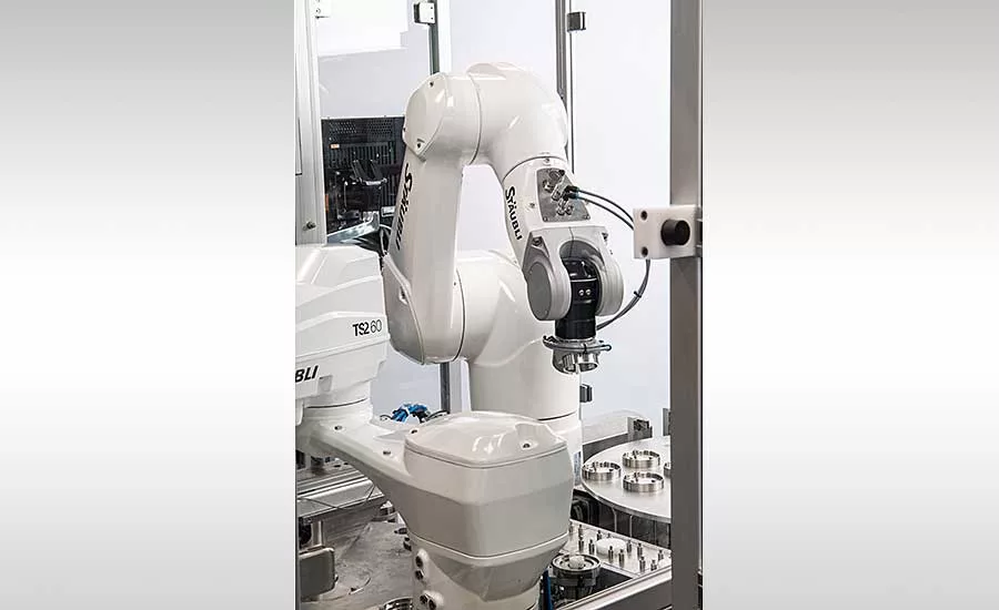 Robots Assemble Filters for Hospital Ventilators