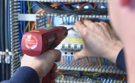 Cordless Tools Improve Ergonomics and Quality for Assembler of Electrical Equipment
