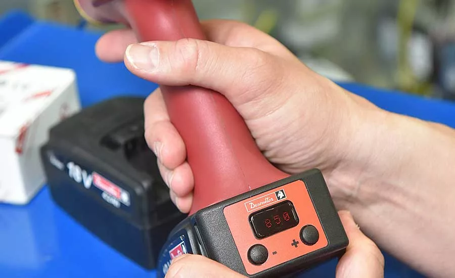 Cordless Tools Improve Ergonomics and Quality for Assembler of Electrical Equipment