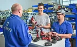 Cordless Tools Improve Ergonomics and Quality for Assembler of Electrical Equipment