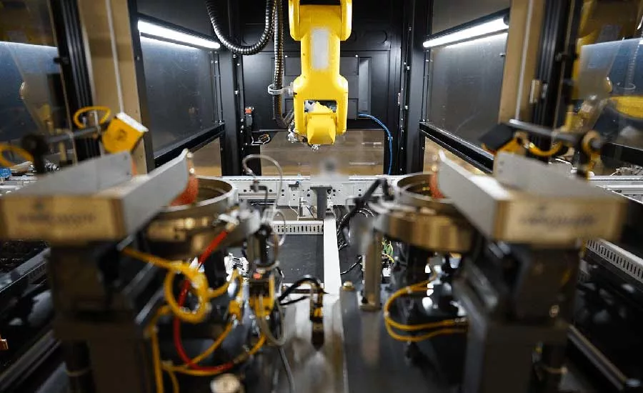 Flexible, Robotic Cells Automate Back-End Assembly Processes