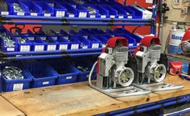 Pipe-and-Joint System Improves Ergonomics at Pump Manufacturer