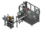 Automated System Fills, Caps Vials