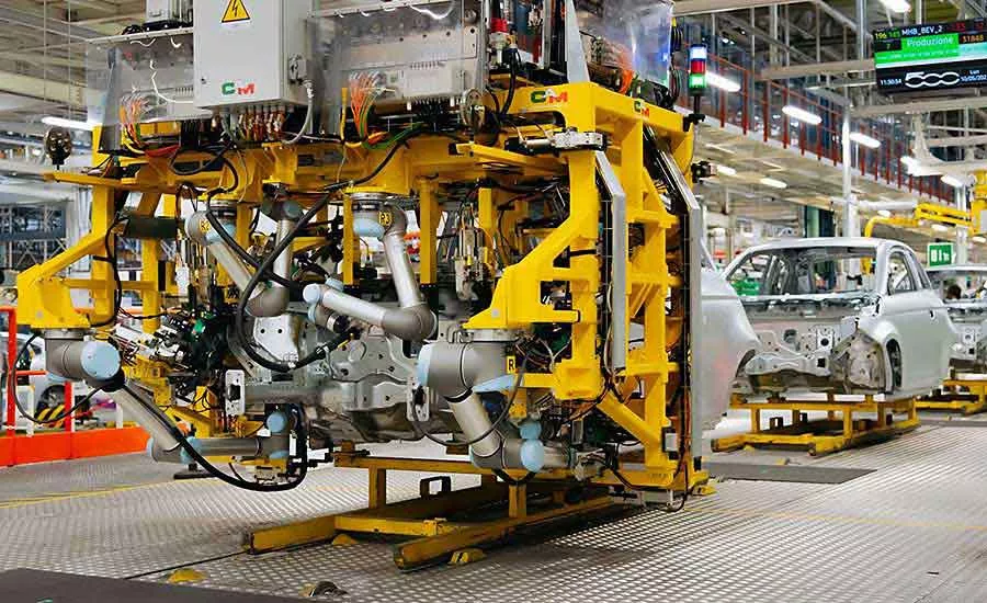 Collaborative Robots Help Fiat Ramp Up EV Production