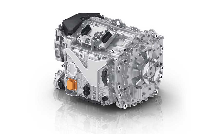 ZF featured its new CeTrax 2 electric central drive for heavy-duty vehicles.