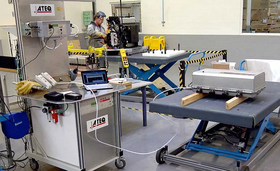 Leak Testing Battery Packs