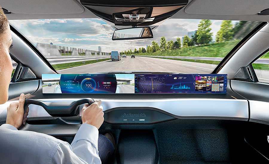 New Technology for Bonding Automotive Displays