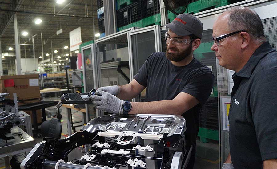 The 2022 Assembly Plant of the Year prides itself on fostering a culture that engages people. Photo courtesy Brose Tuscaloosa Inc.