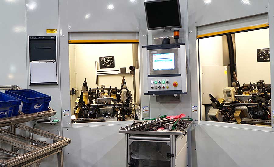 An in-line weld monitoring system increases manufacturing efficiency, streamlines validation and minimizes waste. Photo courtesy Brose Tuscaloosa Inc.