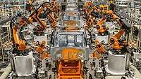 Automotive factory in South Korea Automotive factory in South Korea