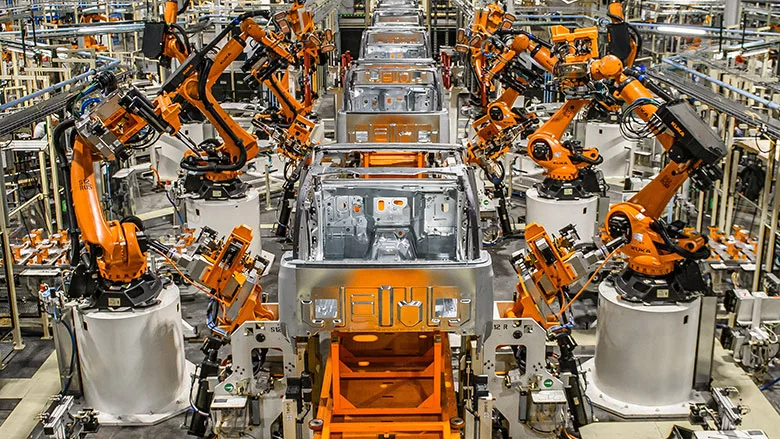 Automotive factory in South Korea