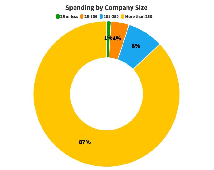 capital spending by company size