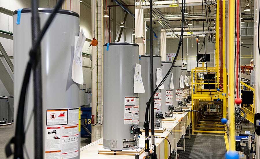 GE Appliances recently spent $70 million to transform a refrigerator factory into a state-of-the-art water heater assembly plant. Photo courtesy GE Appliances