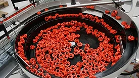 vibratory feeder bowl